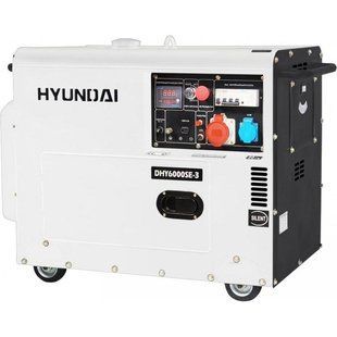 Генератор дизельний Hyundai DHY 6000SE-3 DHY 6000SE-3 фото