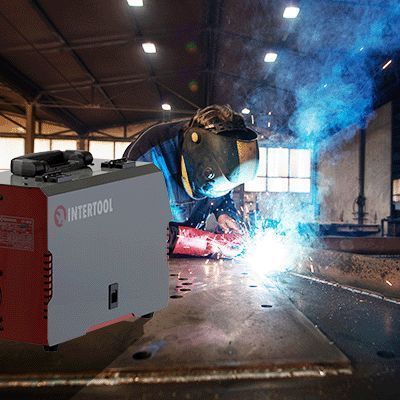 Напівавтомат інверторний INTERTOOL DT-4010 (MIG/MMA-160A) DT-4010 фото