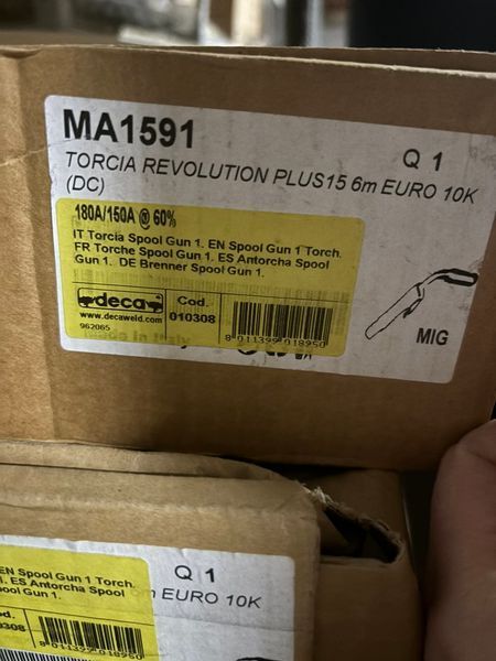 Сварочная горелка Deca Spool Gun Euro (010308) 010308 фото