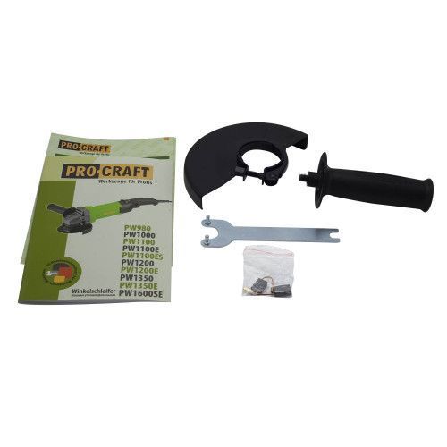Болгарка (кутова шліфмашина) Procraft PW1600ЕS (150 мм) 016006 фото