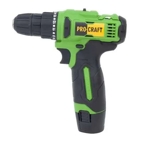 Шуруповерт аккумуляторный Procraft PA12Li COMPACT 001231 фото