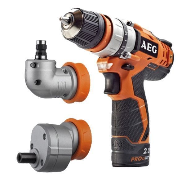 Шуруповерт акумуляторний AEG BBS12C2LI-202C KIT1 4935446382 фото