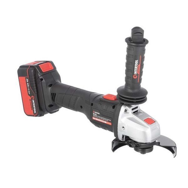 Аккумуляторная угловая шлифмашина INTERTOOL WT-0366 WT-0366 фото