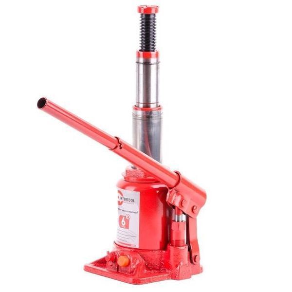 Домкрат "столбик" 2-х штоковый INTERTOOL GT0033 GT0033 фото
