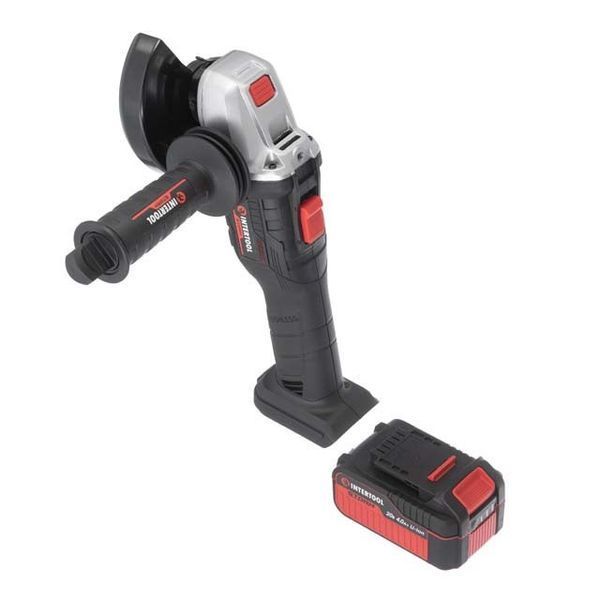 Аккумуляторная угловая шлифмашина INTERTOOL WT-0366 WT-0366 фото