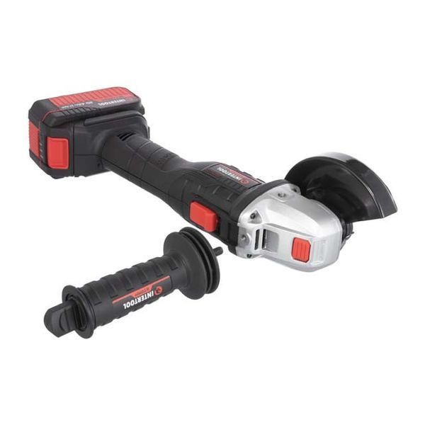 Аккумуляторная угловая шлифмашина INTERTOOL WT-0366 WT-0366 фото