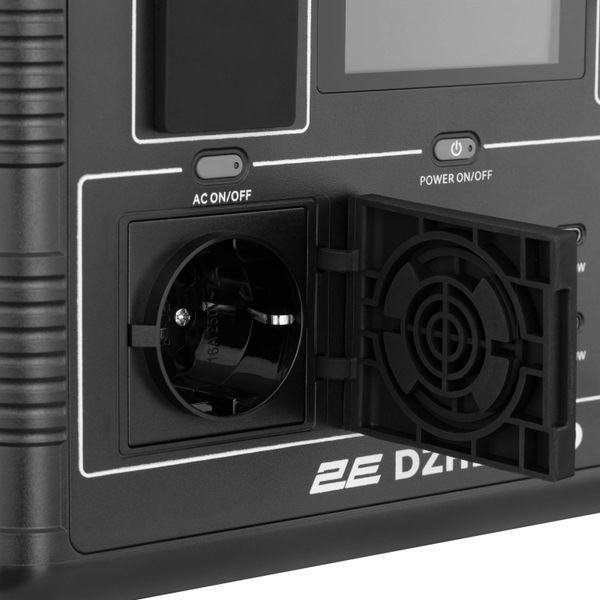 Портативна електростанція 2Е Dzherelo 2E-PPS06056 (600 Вт, 560 Вт/год, швидка зарядка) 2E-PPS06056 фото