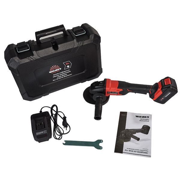 Болгарка акумуляторна (КШМ) Vitals Master ALs 18125 Kit SmartLine+ 184443 фото