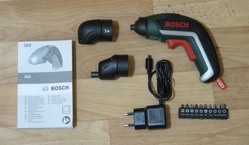 Акумуляторна викрутка Bosch IXO Full 0.603.9A8.022 фото