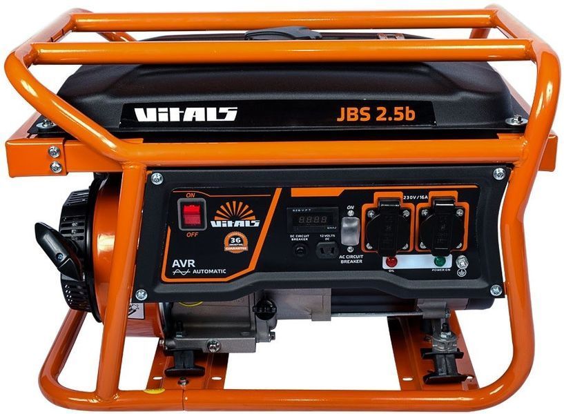 Генератор бензиновий Vitals JBS 2.5b 88861N фото