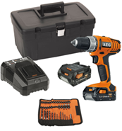 Шуруповерт акумуляторний AEG BS 14G2 Li-KIT4X (4935446385) 4935446385 фото