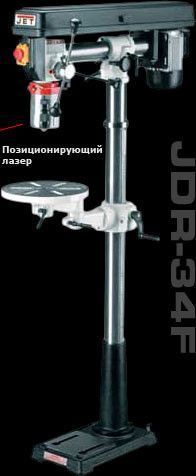 Свердлильний верстат JET JDR-34F (400 В) 10000395M фото