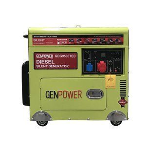 Дизельний генератор GenPower GDG 9500 TEC (7кВт) gdg9500tec фото