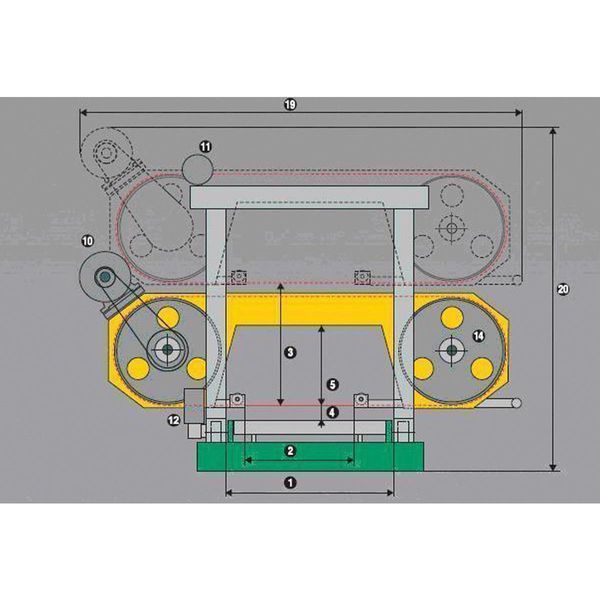 Ленточна пила по дереву Holzmann BBS 550 400v 9120039904955 фото