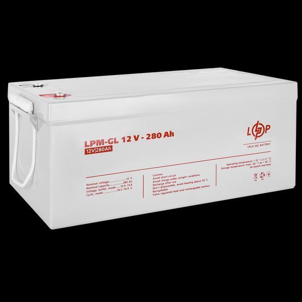 Аккумулятор гелевый Logic Power LPM-GL (12V, 280 Ah) 13185 фото