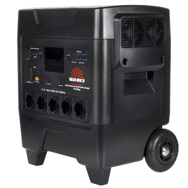 Портативна акумуляторна станція Vitals Professional PS 3600qc 217493 фото