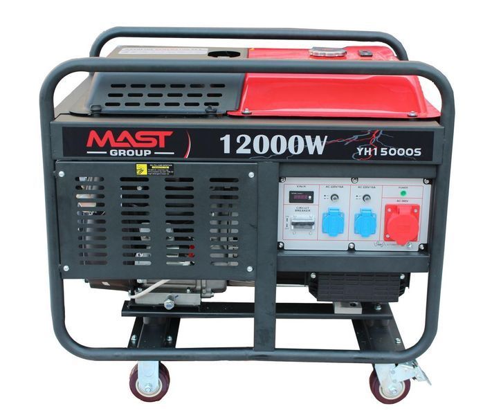 Бензиновий генератор MAST GROUP YH15000S YH15000S фото