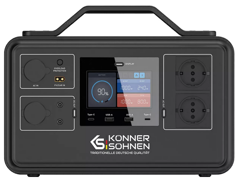 Портативна електростанція Konner&Sohnen KS 1200PS 000006950 фото