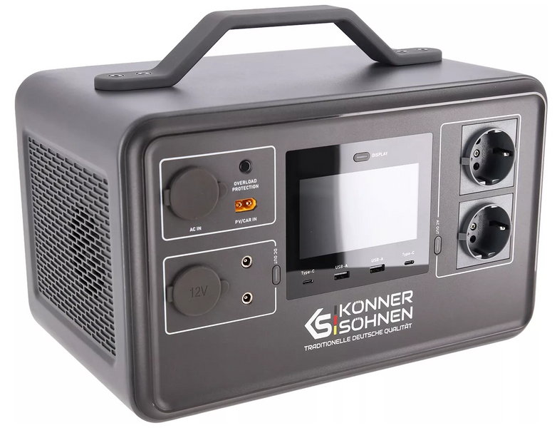 Портативна електростанція Konner&Sohnen KS 1200PS 000006950 фото