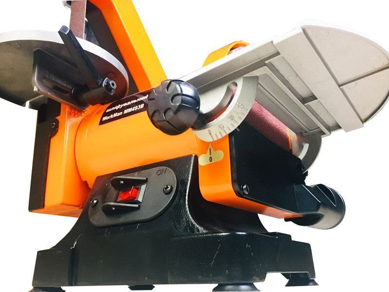 Міні стрічковий гриндер для ножів WorkMan MM493B 45304 фото