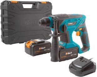 Перфоратор аккумуляторный Bort BHD-18X-BLK 93410235 фото