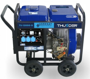 Дизельний генератор THUNDER TS-12000-D (6.5 кВт/6 кВт) KTS-12000-D фото