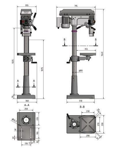 Сверлильный станок Optimum Maschinen OPTIdrill D23 PRO (230V) 3003015 фото