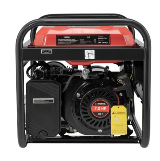Генератор бензиновий/газовий STORM INTERTOOL DT-1133 (2.8/3 кВт, 220 В) DT-1133 фото
