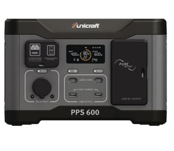 Портативна зарядна станція Unicraft PPS 600 6770006 фото