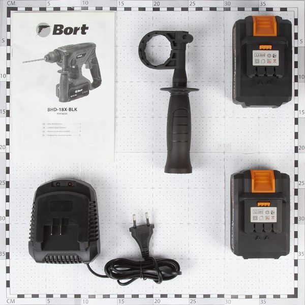 Перфоратор акумуляторний Bort BHD-18X-BLK 93410235 фото