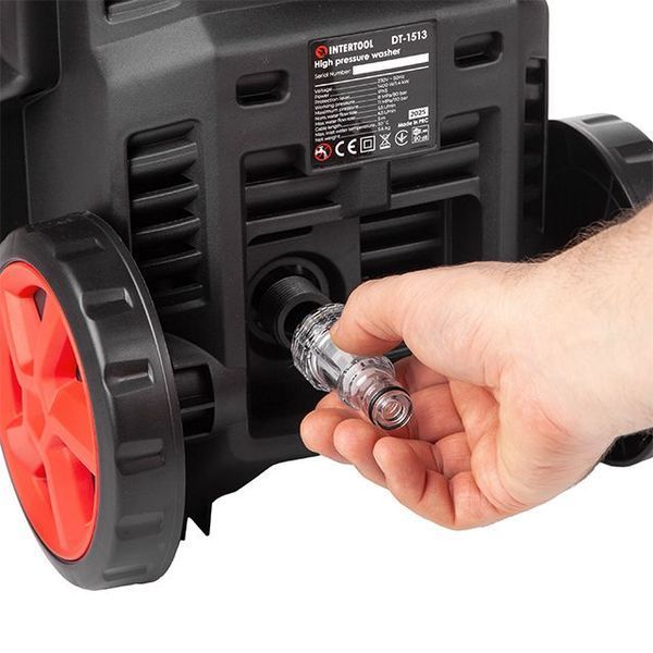 Мойка высокого давления INTERTOOL DT-1514 (1,6 кВт, 90-130 бар, 7 л/мин) DT-1514 фото